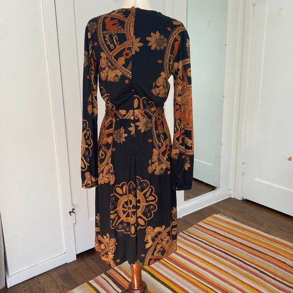 NIEVES LAVI | Silk Long Sleeve Dress | Size 2 - Picture 4 of 6